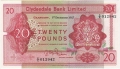 Clydesdale Bank Ltd 1963 To 1981 20 Pounds, 19.11.1964